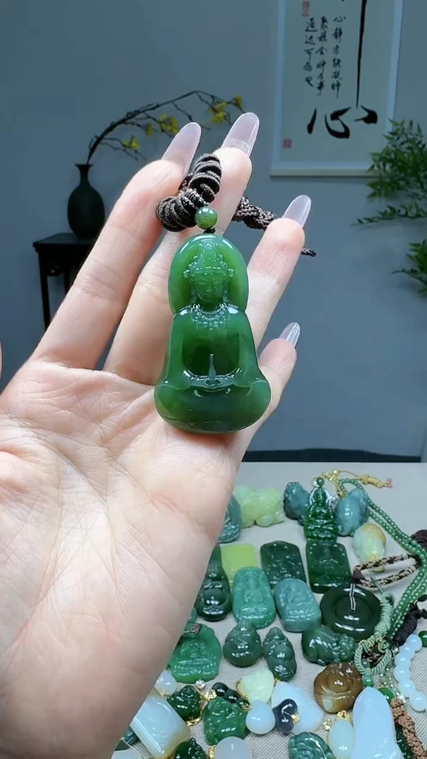 未镶嵌和田玉挂件1