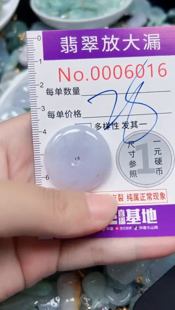 颈饰未镶嵌翡翠6016