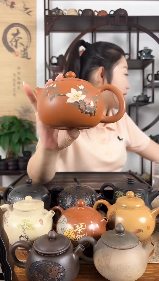 云南建水紫陶茶壶380CC左右微瑕