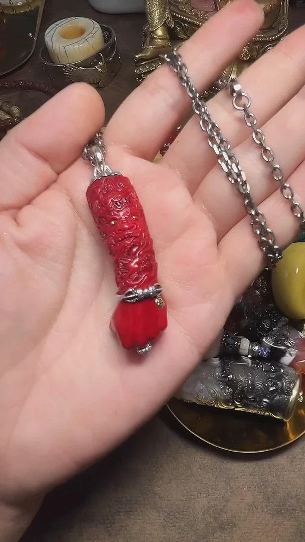 鹿骨手串/手链虫*天狗红大权在握套装