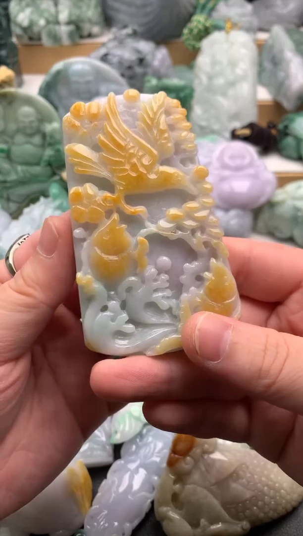 吊坠(不含链)未镶嵌翡翠1