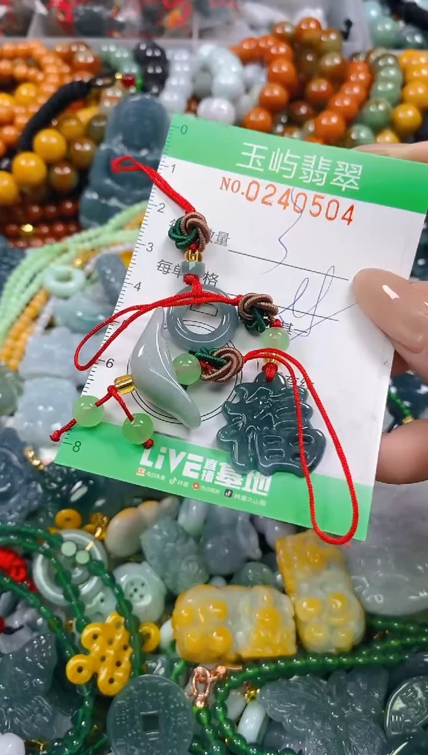 颈饰未镶嵌翡翠闪购0240504多样性发其一