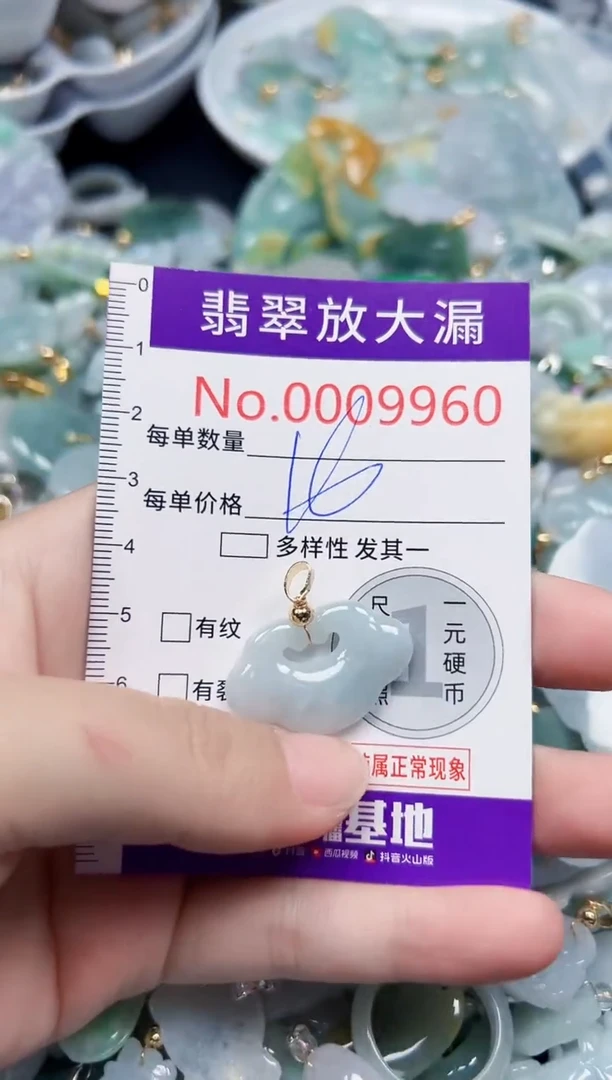 颈饰未镶嵌翡翠9960