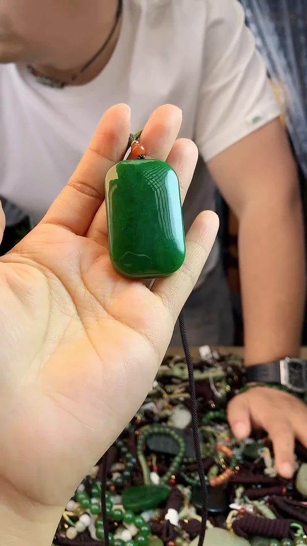 和田玉未镶嵌挂件1