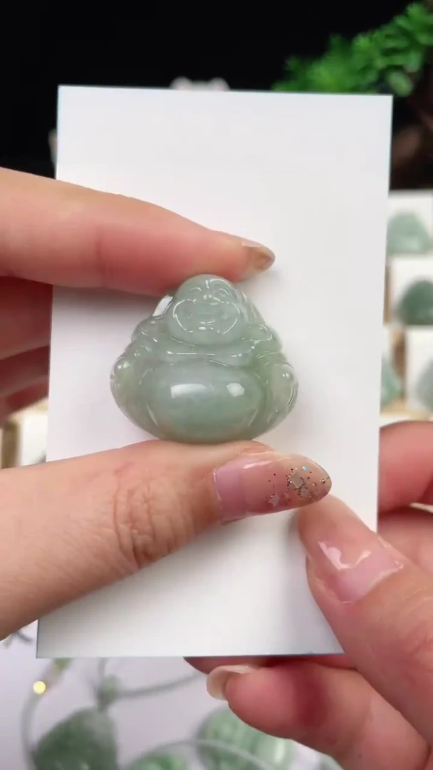 【闪购商品】翡翠颈饰未镶嵌佛公