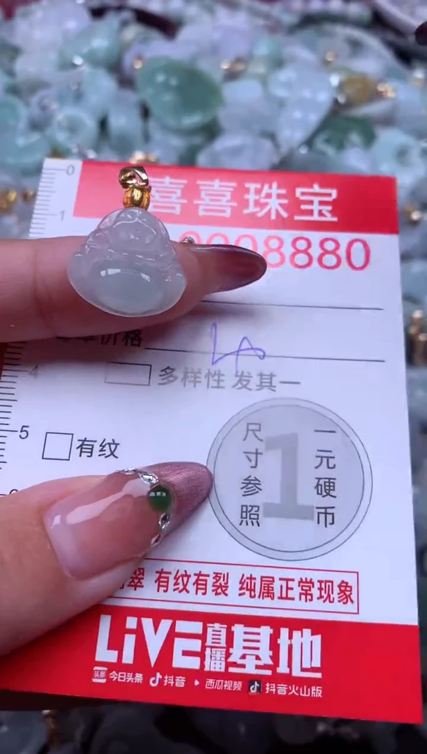 颈饰未镶嵌翡翠8880