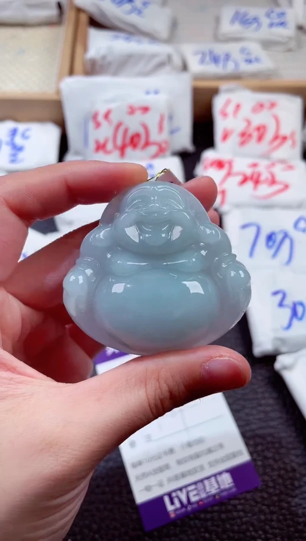 翡翠未镶嵌颈饰00003836