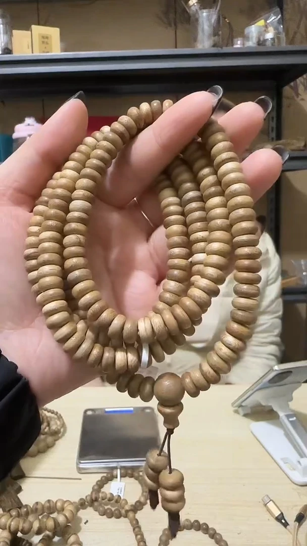 【闪购商品】沉香手串30号马来西亚西马算盘珠手串卡8