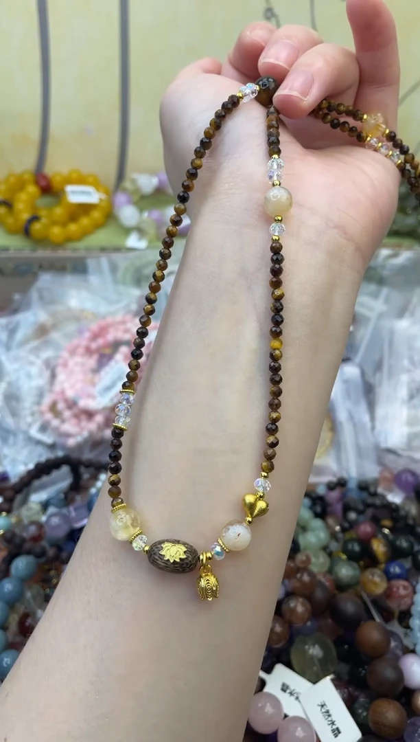 未镶嵌石英质玉项链160