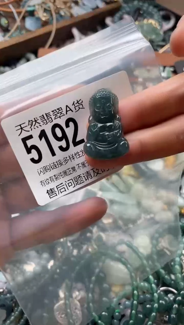 颈饰未镶嵌翡翠翡翠5192