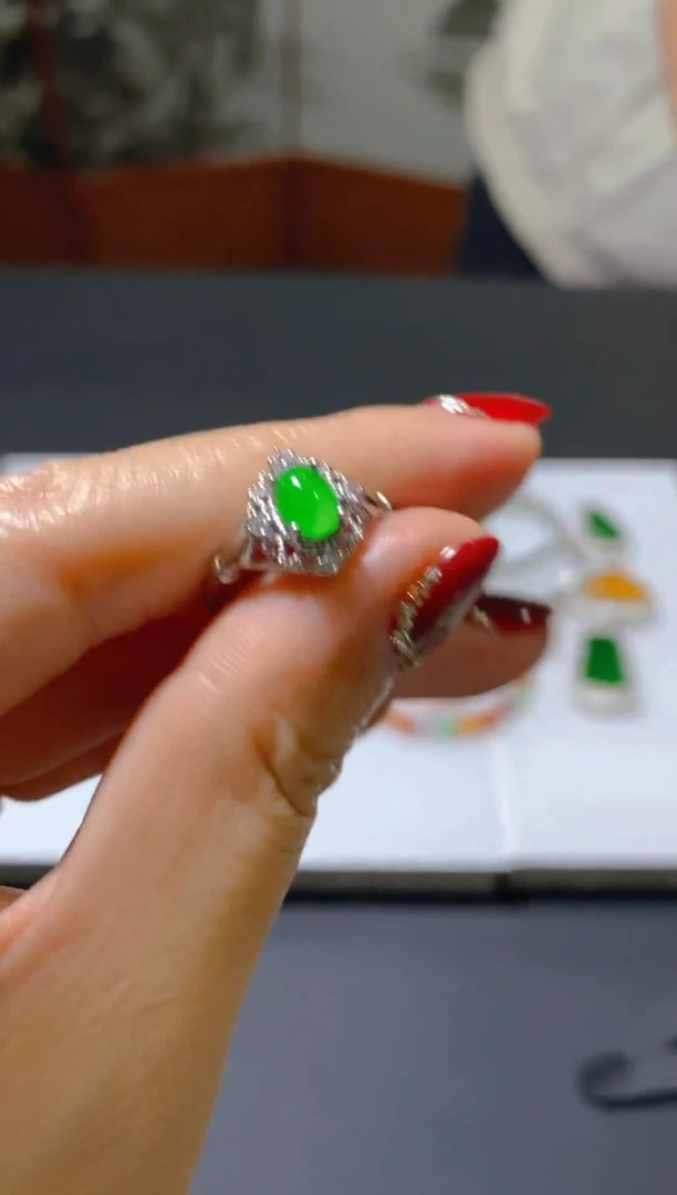 未镶嵌戒指翡翠0751501118