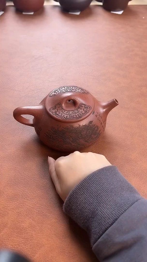 茶壶紫砂紫砂半手工茶壶