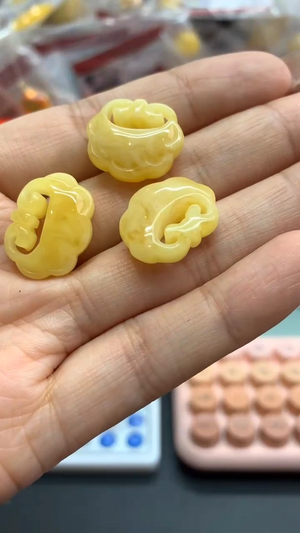 未镶嵌琥珀珠宝奇石2823多样性发其一默认有瑕