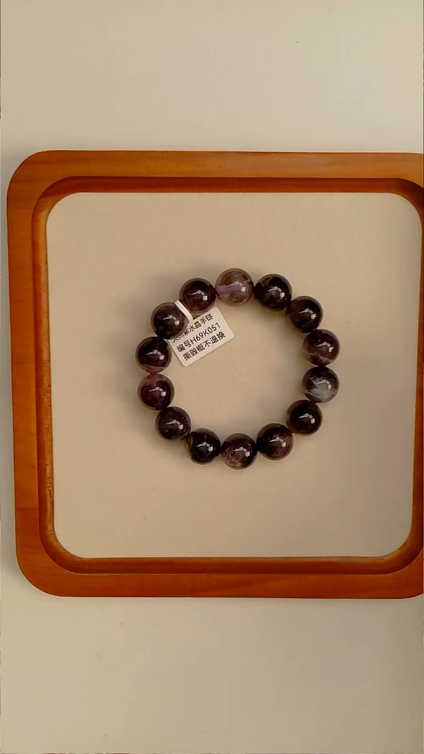 未镶嵌手串紫晶天然紫水晶手串