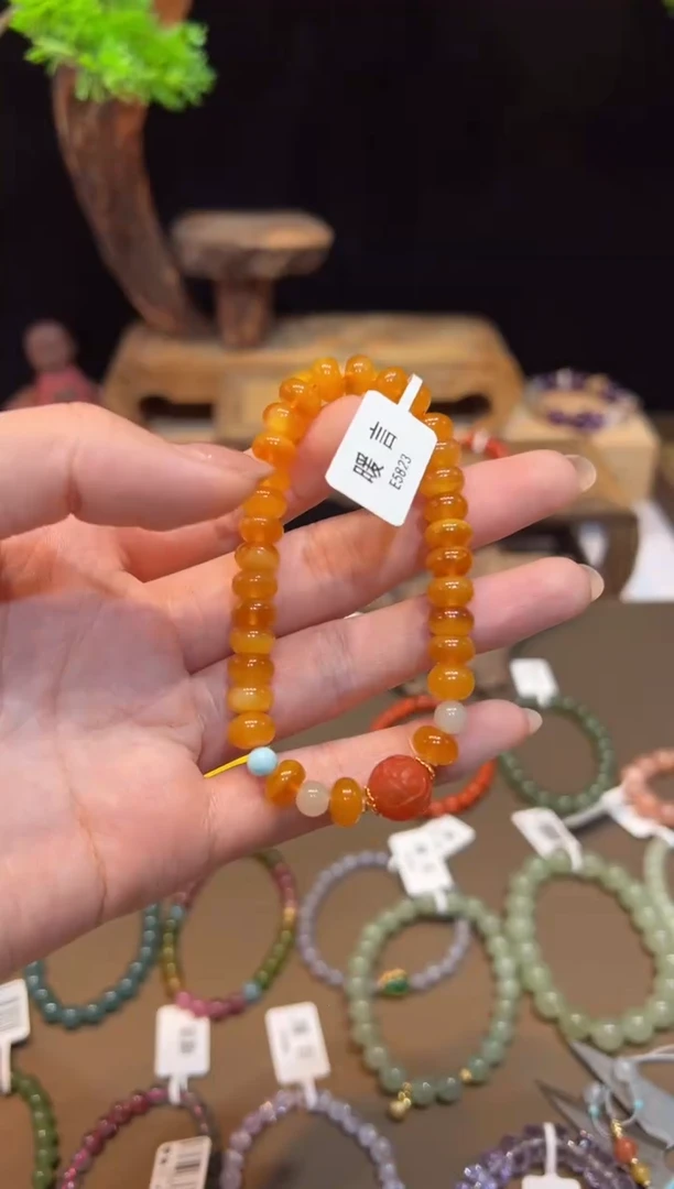 手饰琥珀未镶嵌手饰@@E5823