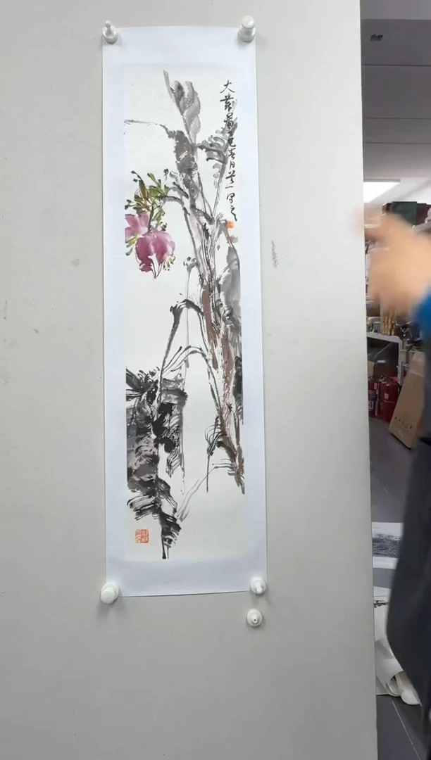 国画炳山艺术--付建老师作品