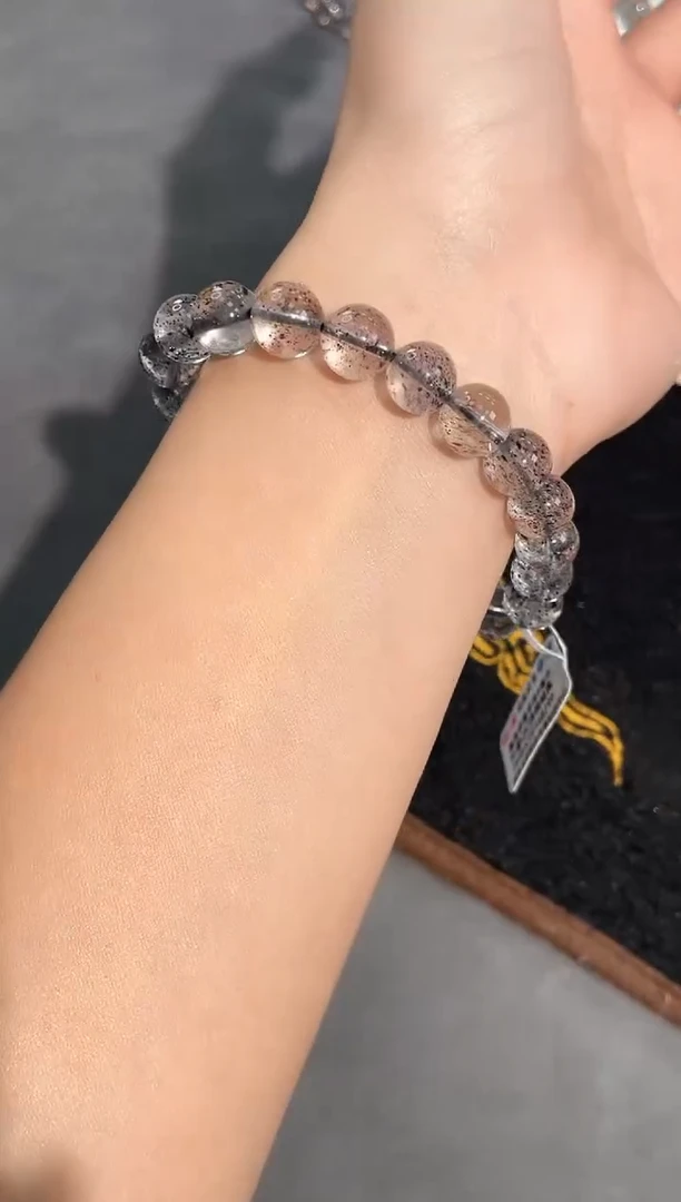 【闪购商品】水晶手链未镶嵌3号毒液草莓晶单圈9mm