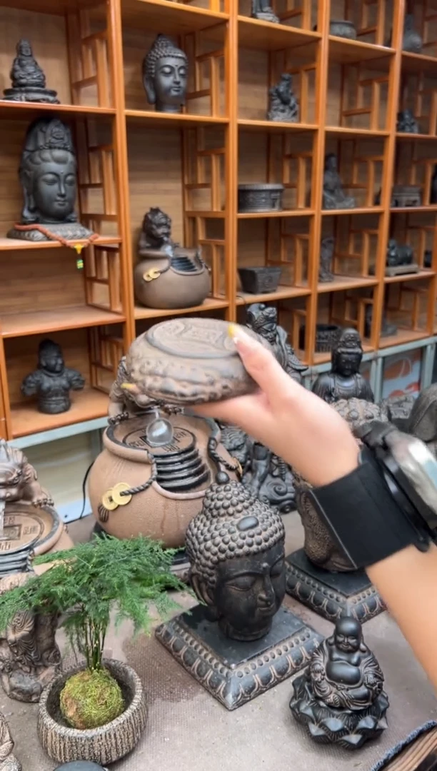 陶土【火山泥】金蟾小底座