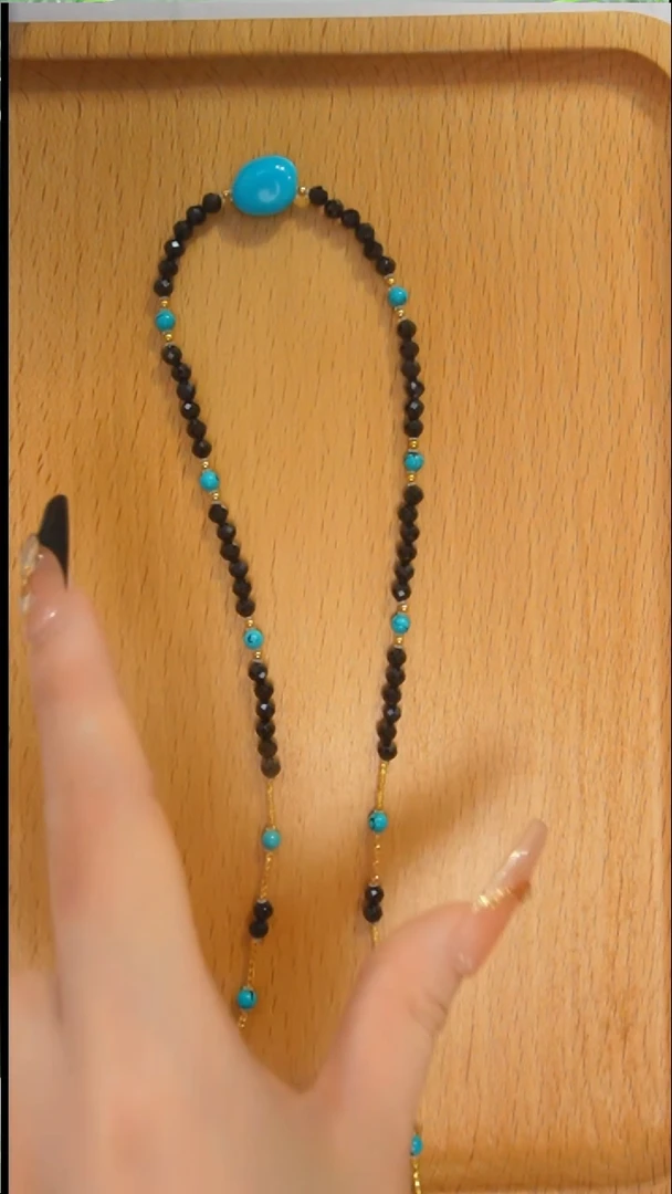 未镶嵌黑曜岩颈饰发货一件