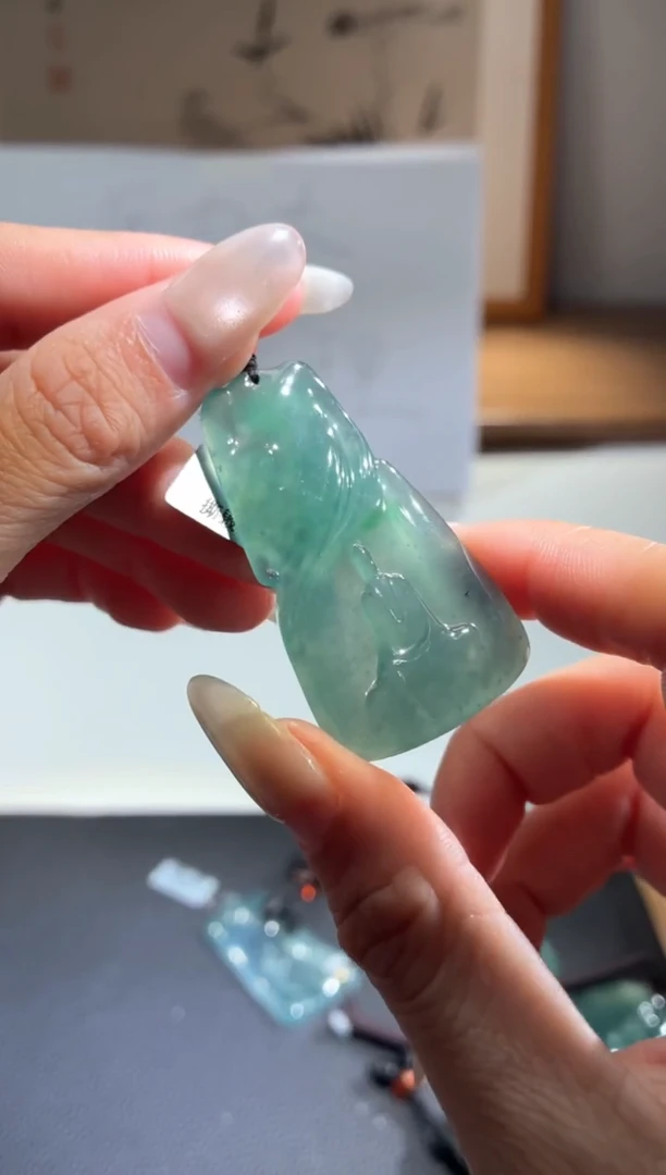 吊坠(不含链)未镶嵌翡翠天然翡翠A货