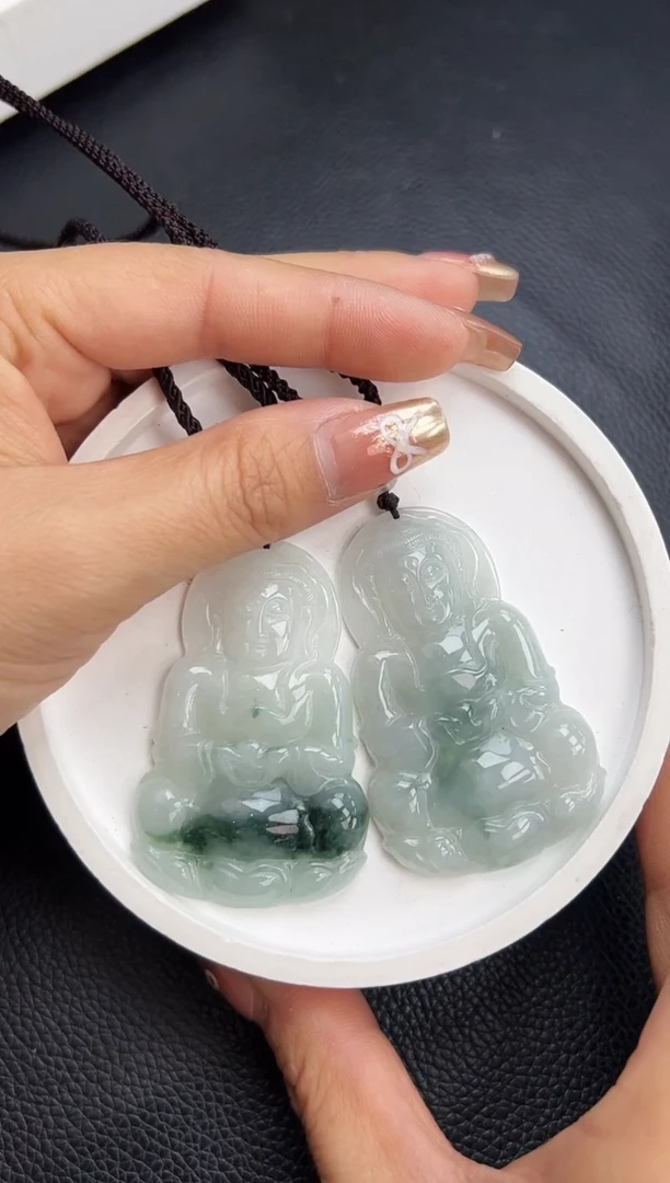 【闪购商品】翡翠颈饰未镶嵌K666-774 观音多样性发一