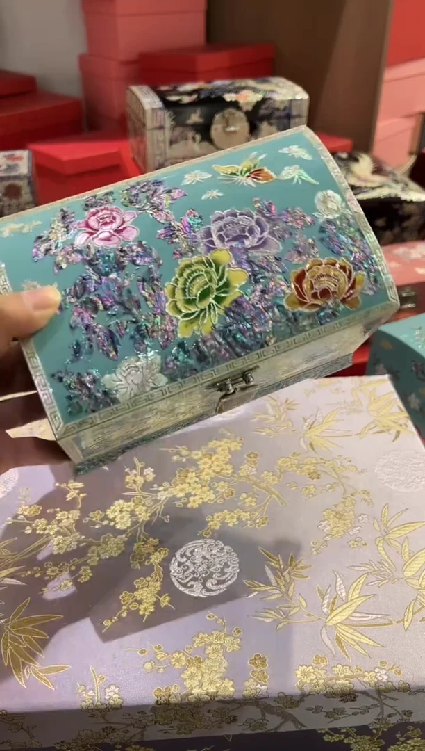 按扣扇贝底·微瑕·弘贝雅螺钿漆器文化馆
