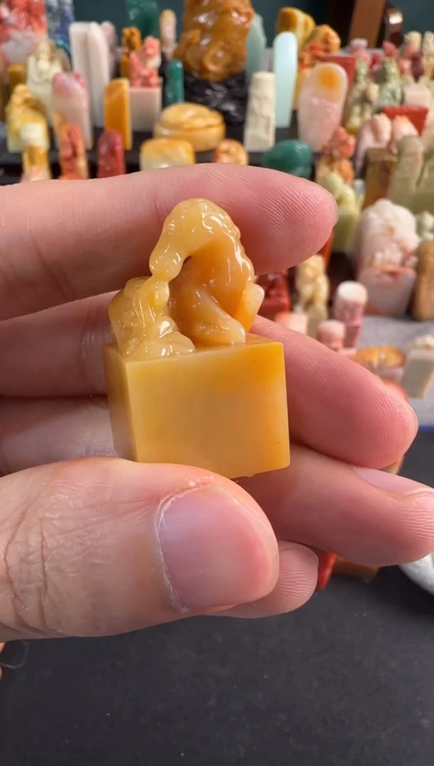 【闪购商品】青田石印石6983包四字