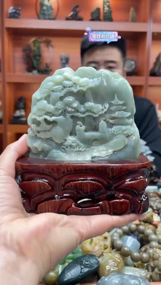 未镶嵌和田玉摆件1