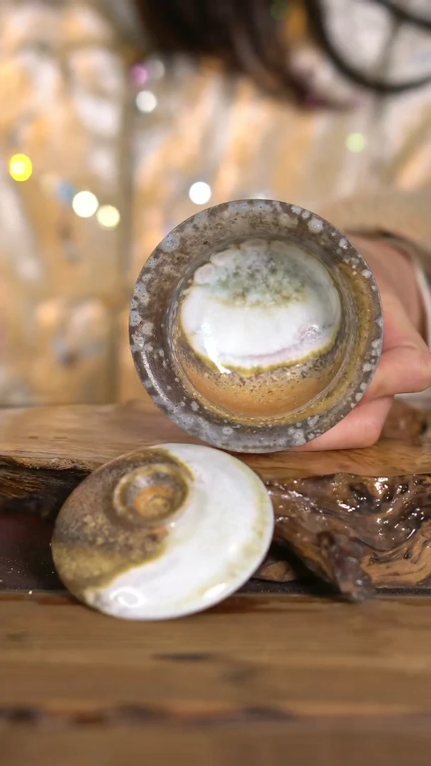 景德镇纯柴烧  盖碗 3