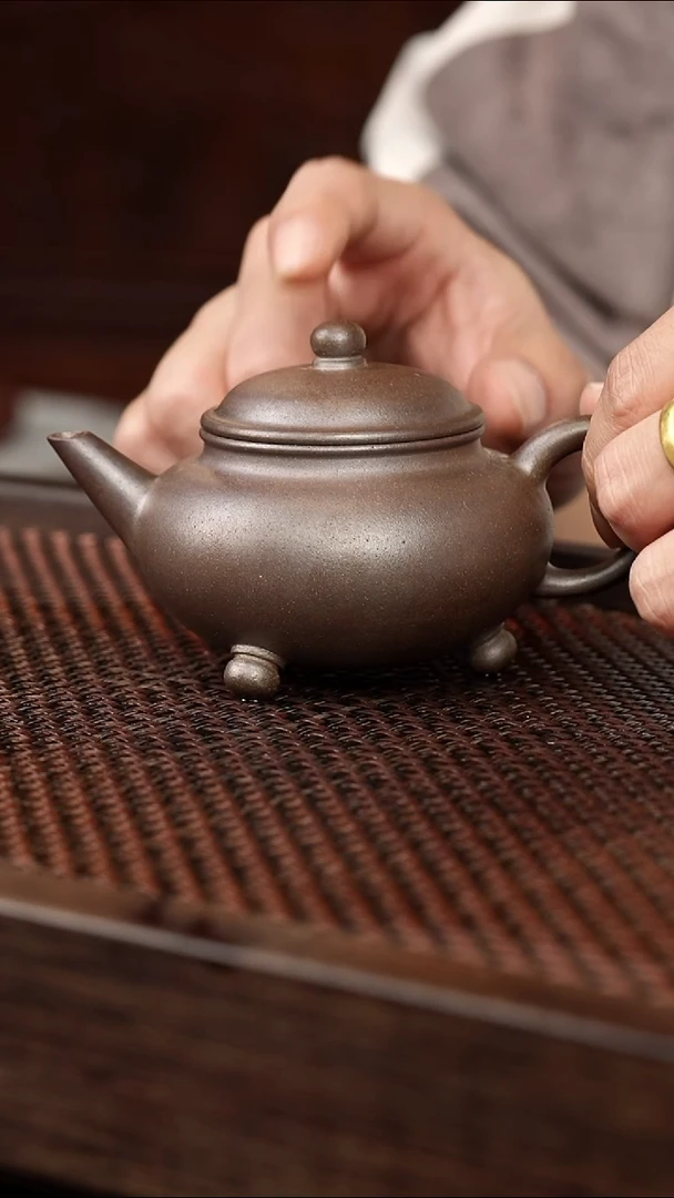 茶壶紫砂6-1三足水平
