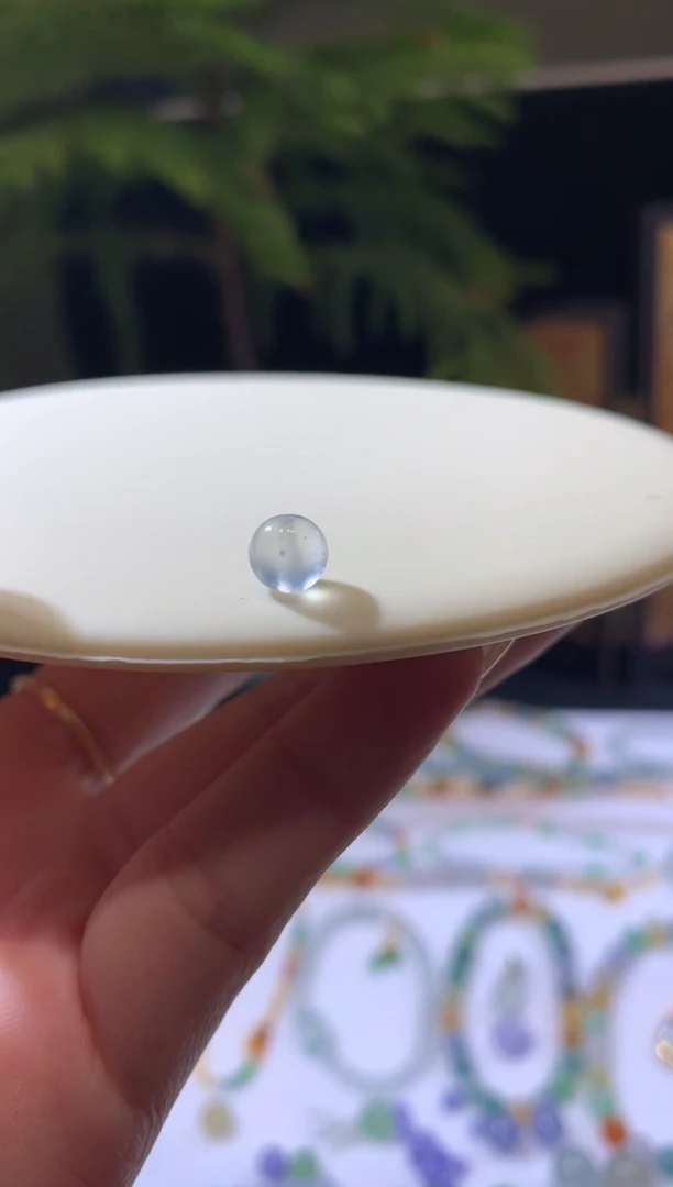 未镶嵌定制翡翠6.6卡珠子3600+360