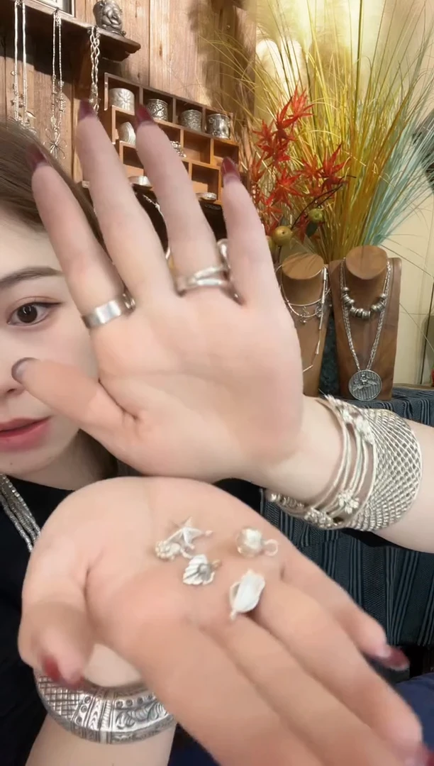 无925银暖****๑配件