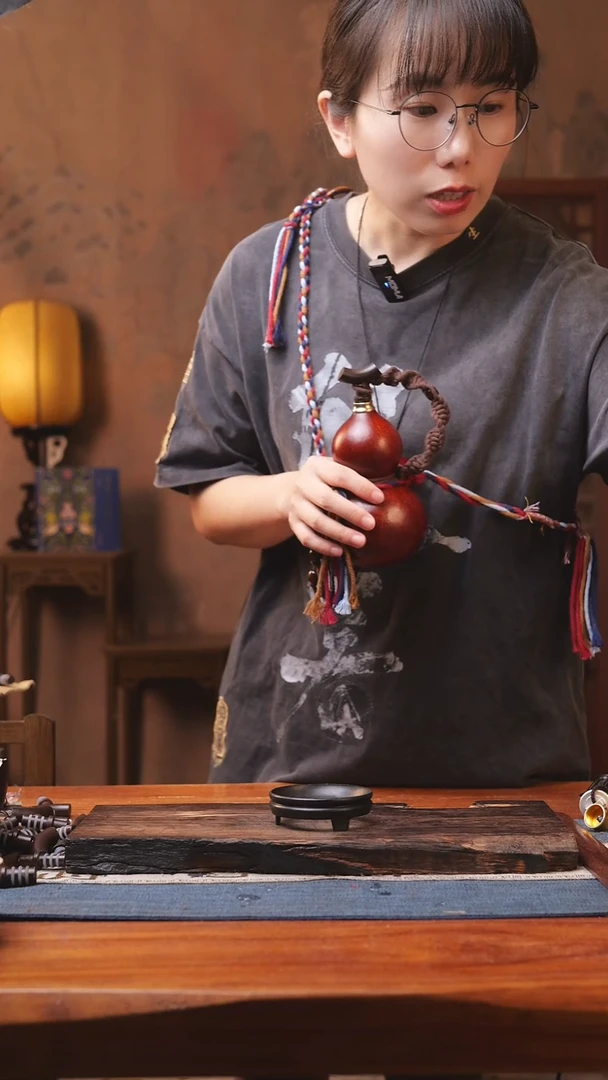 632号精品大漆葫芦防腐防渗装水茶酒