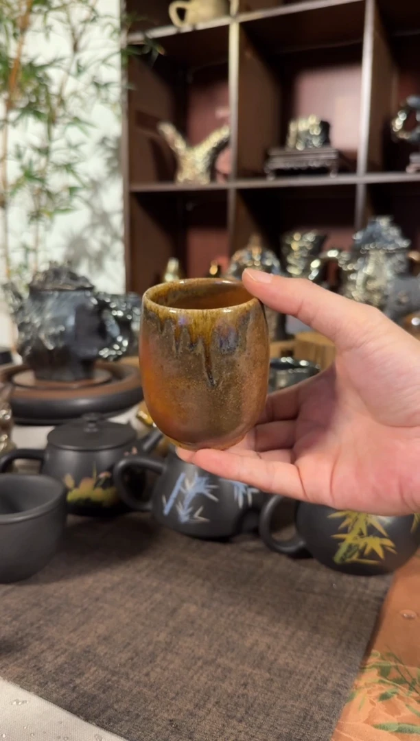 白泥柴烧主人杯130毫升