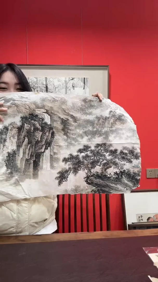 书法青**舞WX大幅山水