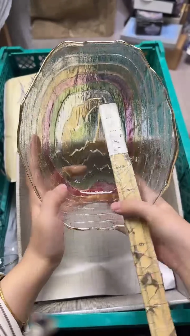 手工艺品玻璃꧁****꧂678金边氧化