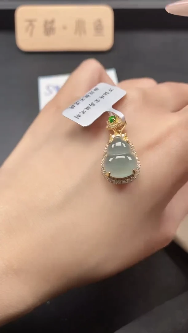 银S925镶嵌戒指翡翠51511