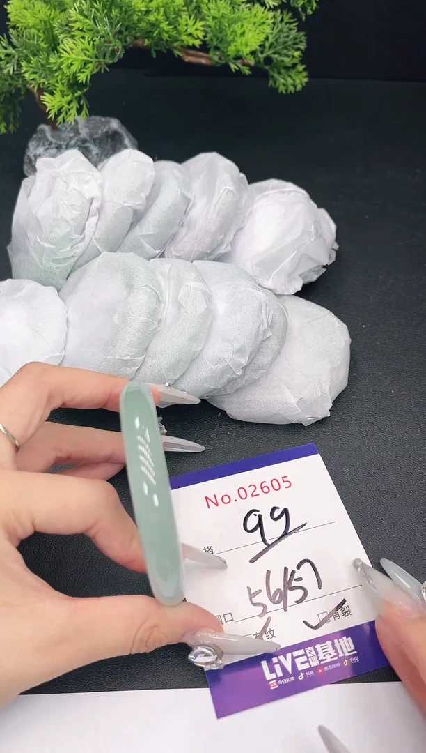 未镶嵌手镯翡翠2605