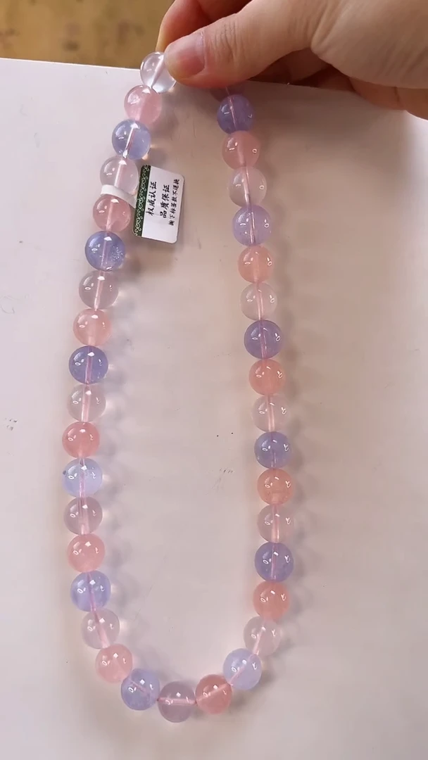 颈饰未镶嵌水晶项链约12MM3823