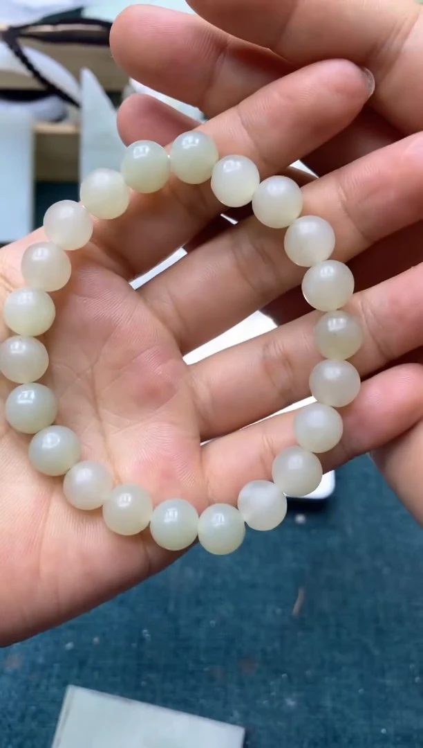 手串未镶嵌和田玉手串卡8