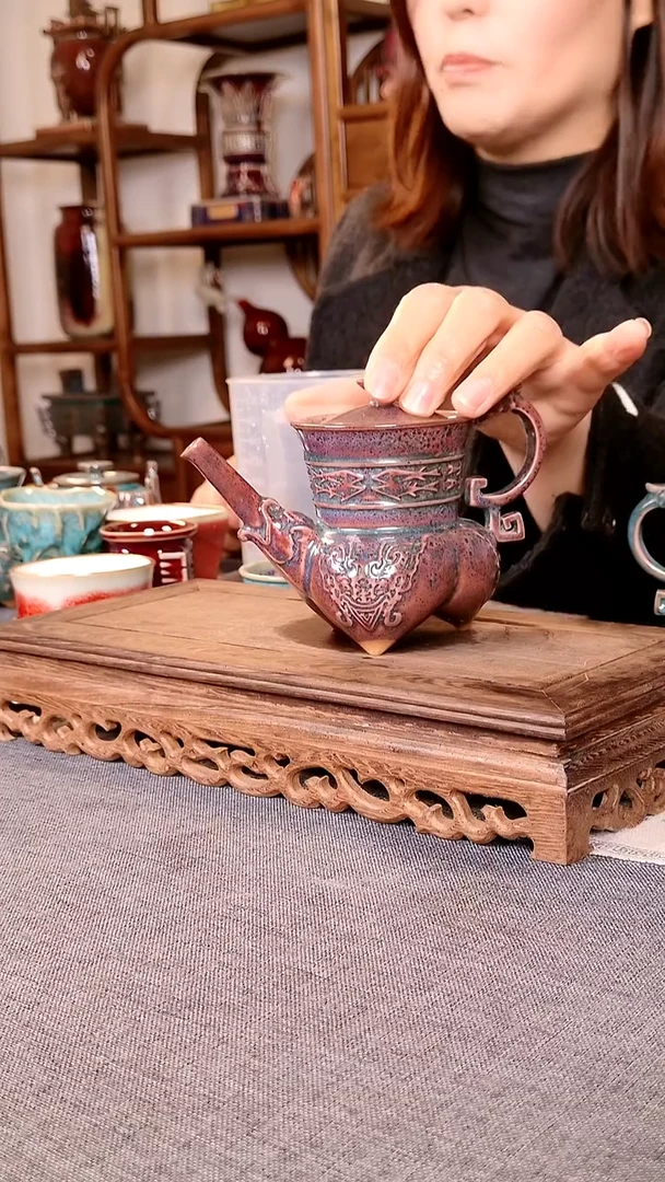 瓷片仰韶印象 土魂钧瓷