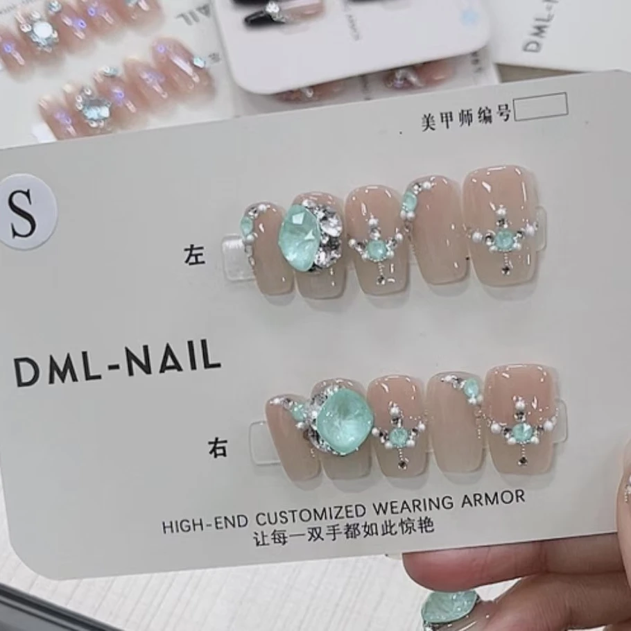 丹蜜琳【青黛】 华子款 高奢定制系列手工穿戴软甲