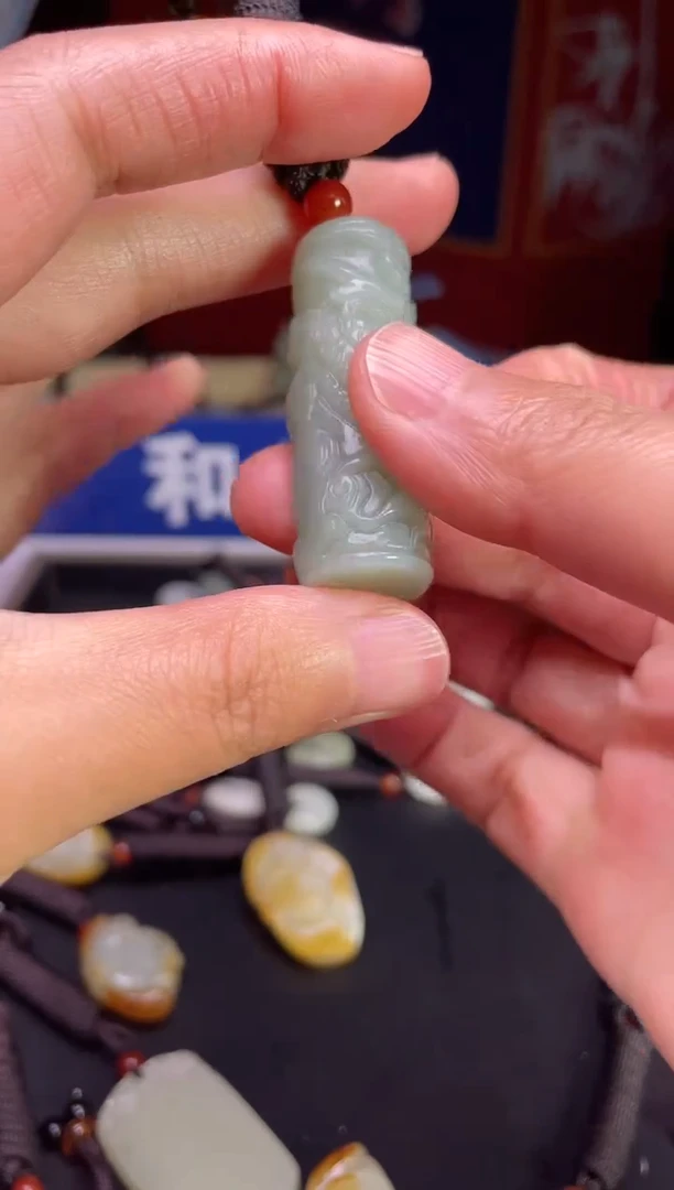 颈饰未镶嵌和田玉123