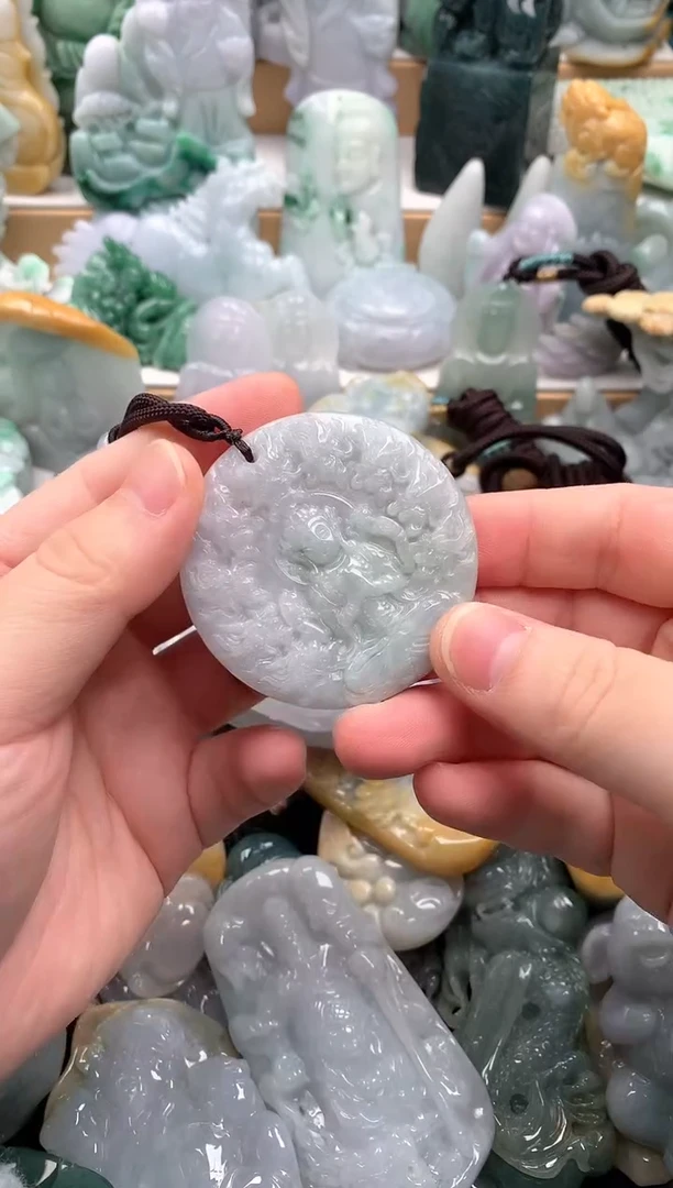 吊坠(不含链)未镶嵌翡翠1