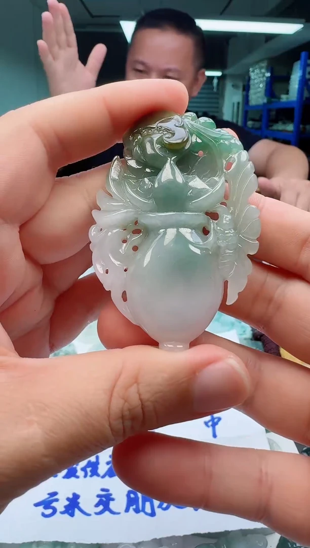 翡翠未镶嵌颈饰30