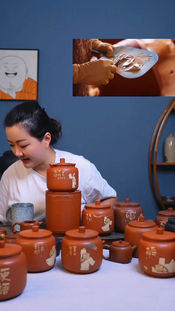小*建水紫陶全手工组合套装补差价（禅茶一味）