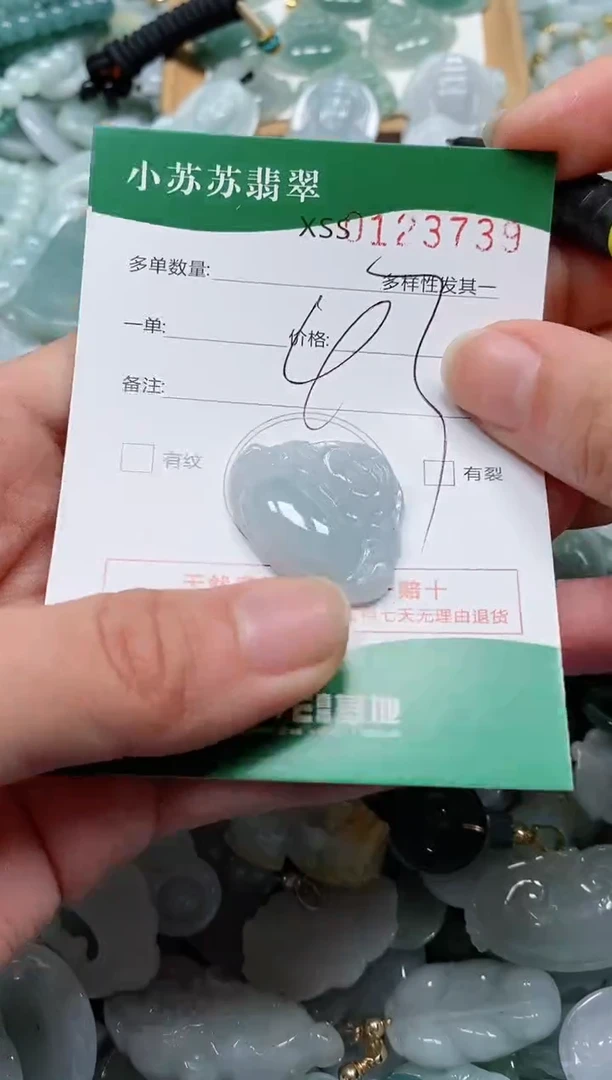 【闪购商品】翡翠颈饰未镶嵌闪购商品0123739