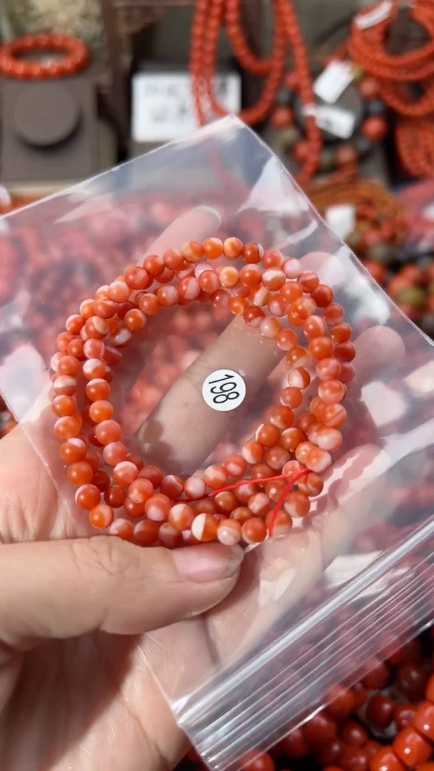 【闪购商品】南红玛瑙手串未镶嵌5