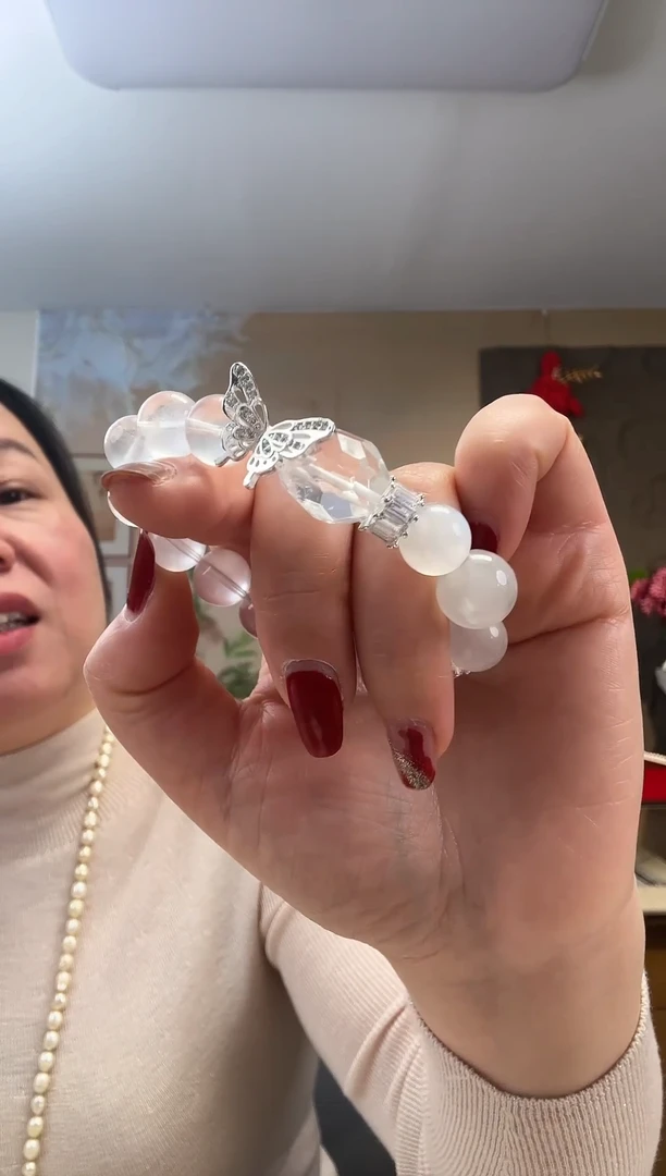 【闪购商品】水晶手链未镶嵌白水晶手链