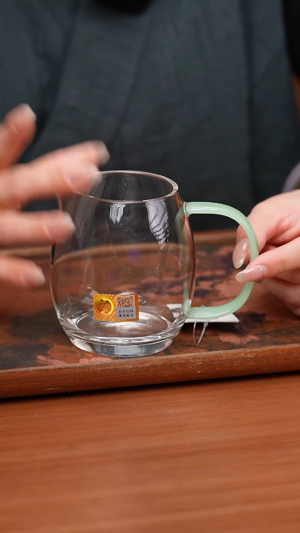 【闪购商品】禾器/晶彩澄然茶海/浅玉色